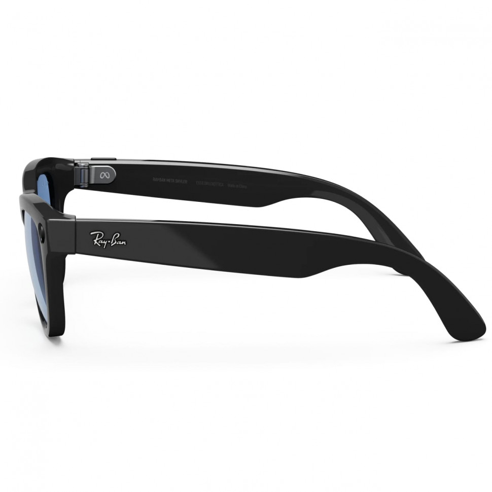 Умные очки Ray-Ban Skyler Shiny Chalky Gray/Sapphire Transitions (RW4010)