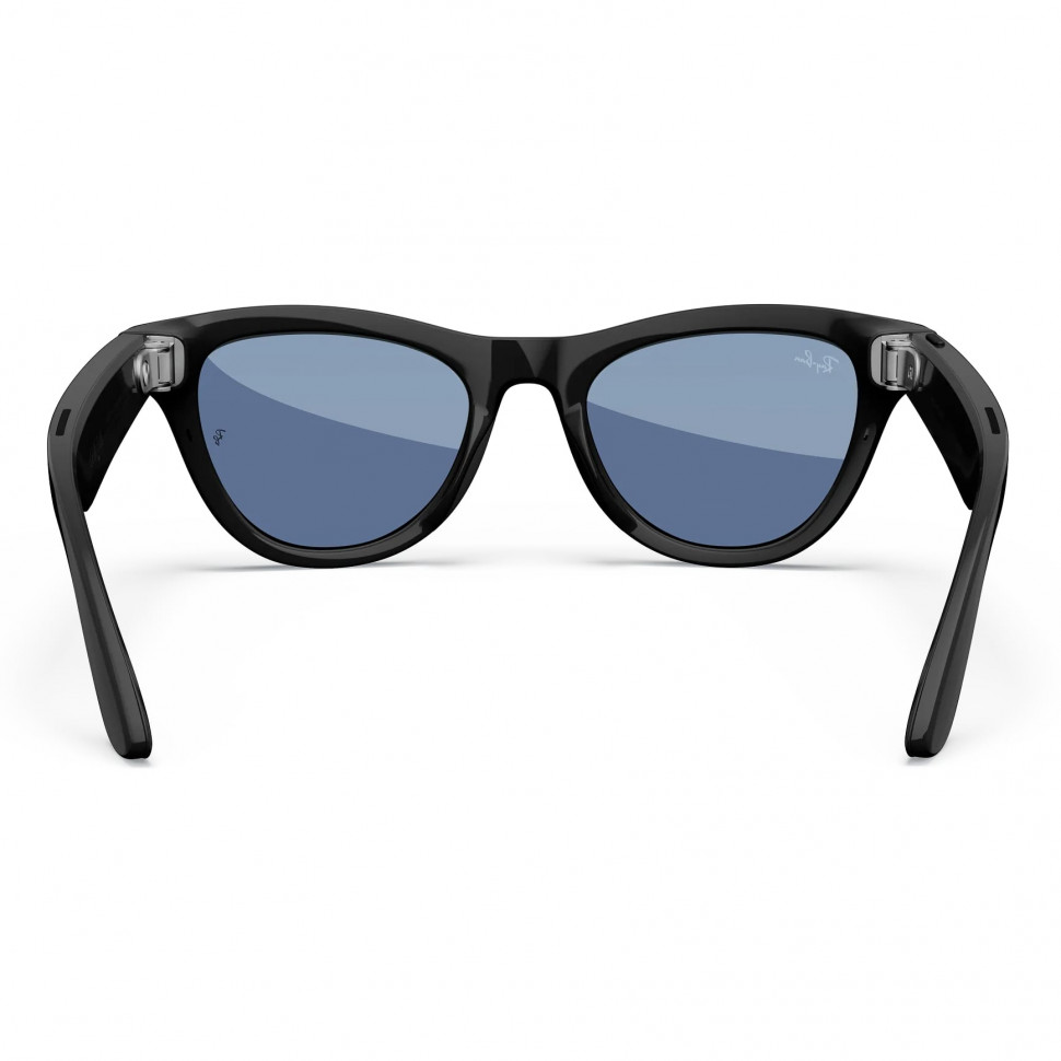 Умные очки Ray-Ban Skyler Shiny Chalky Gray/Sapphire Transitions (RW4010)