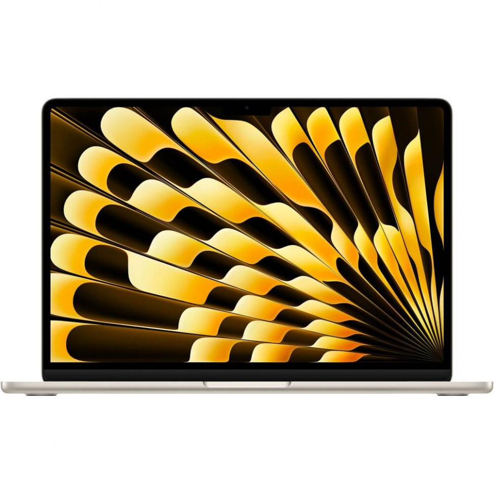Ноутбук Apple MacBook Air 13 2024 MC8P4 (M3 10-Core GPU, 24/512GB) Сияющая звезда (Starlight)