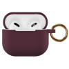 Чехол для наушников VLP Silicone Case Soft Touch для AirPods 3 Marsala