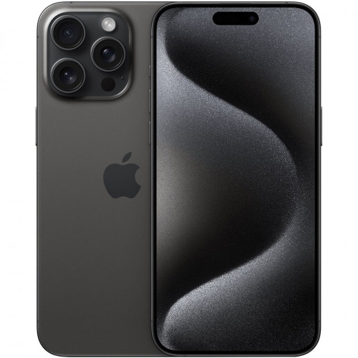 Смартфон Apple iPhone 15 Pro 512GB Черный титан (Black Titanium) &mdash; 
