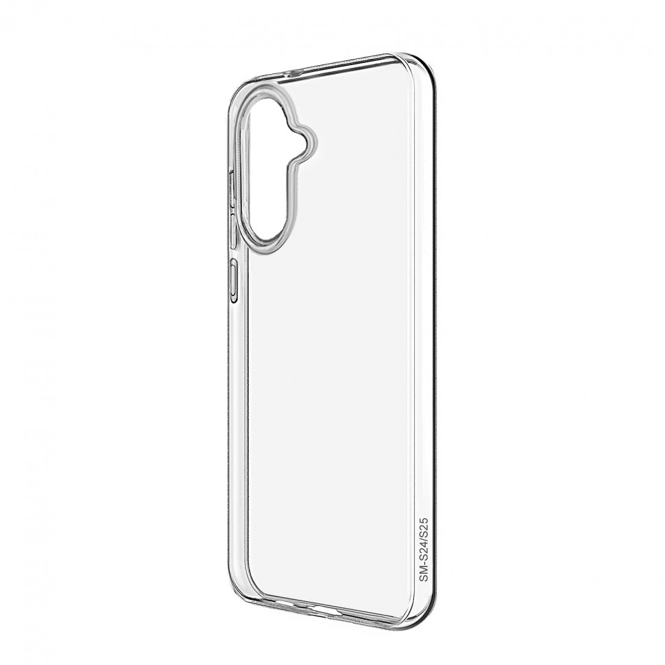 Чехол защитный силиконовый для Samsung Galaxy S25 TPU 1.2 mm Прозрачный