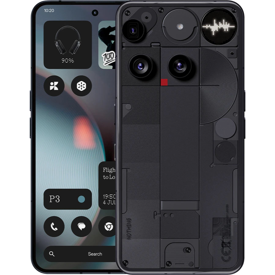 Смартфон Nothing Phone (3) 12/256GB Черный (Black)