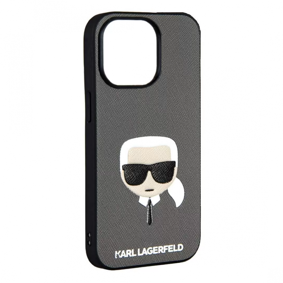 Чехол защитный Karl Lagerfeld для iPhone 15 Plus Rubber Case Karl and Choupette