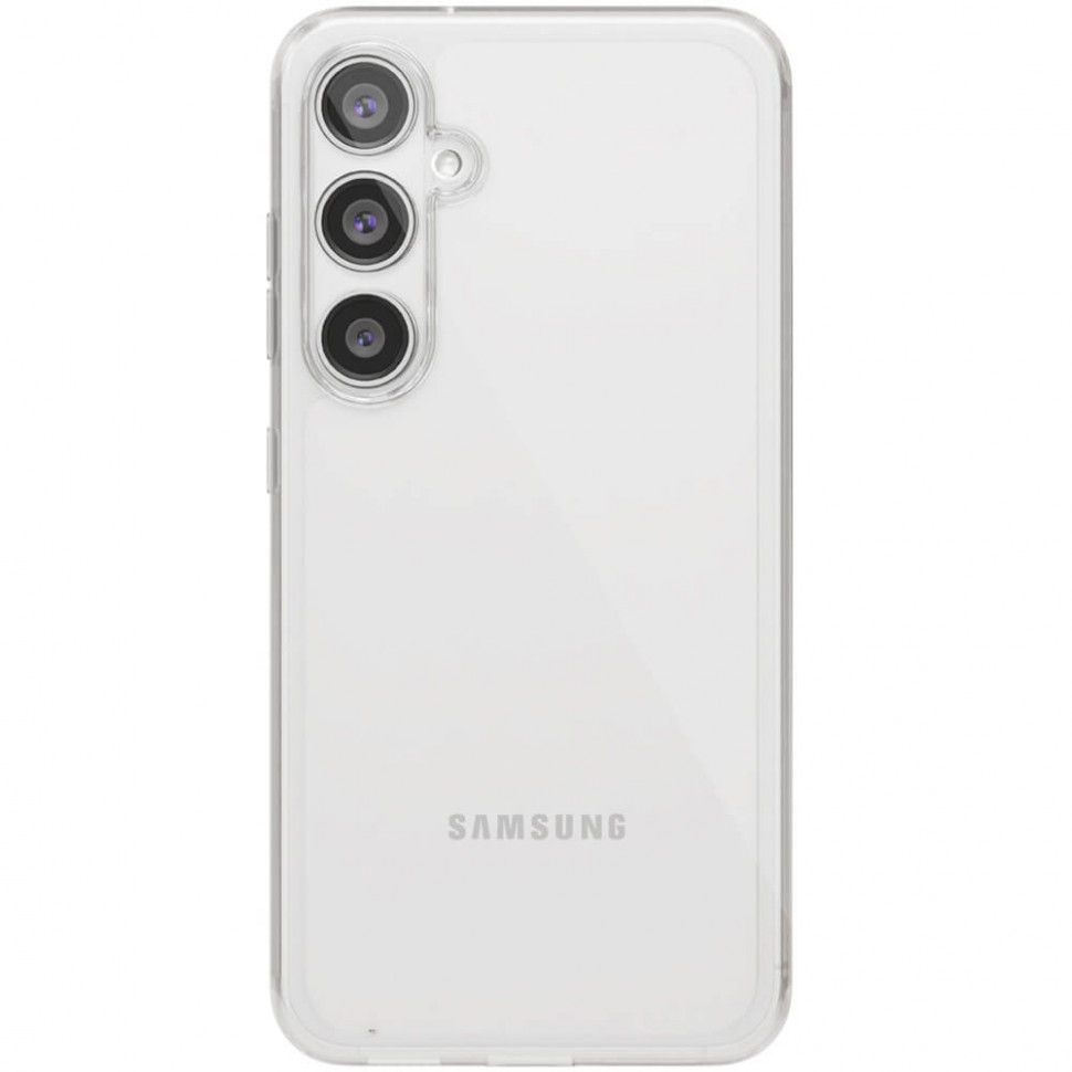 Чехол защитный VLP Crystal Case для Samsung Galaxy S23 FE Прозрачный
