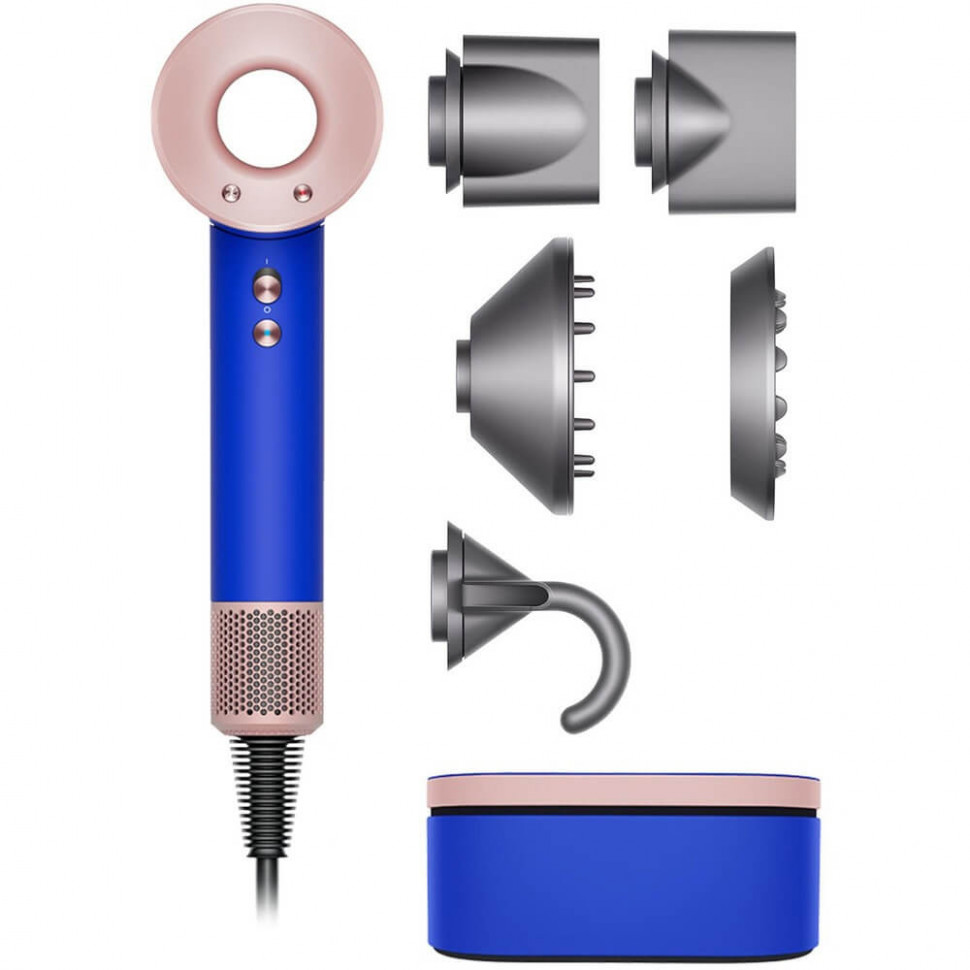 Фен Dyson Supersonic HD08 Gift Edition Blue/Blush (Вилка CN)
