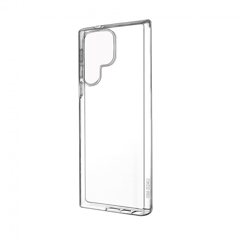 Чехол защитный силиконовый для Samsung Galaxy S24 Ultra TPU 1.2 mm Прозрачный