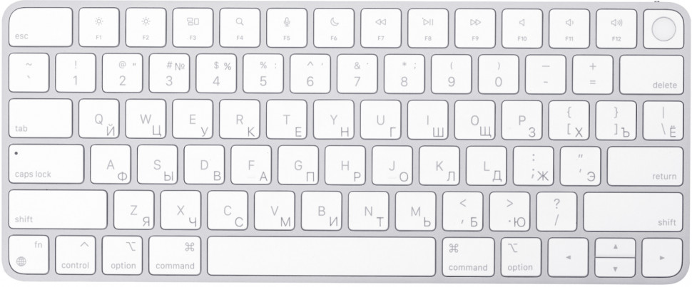 Клавиатура Apple Magic Keyboard with Touch ID Белый (MK293)