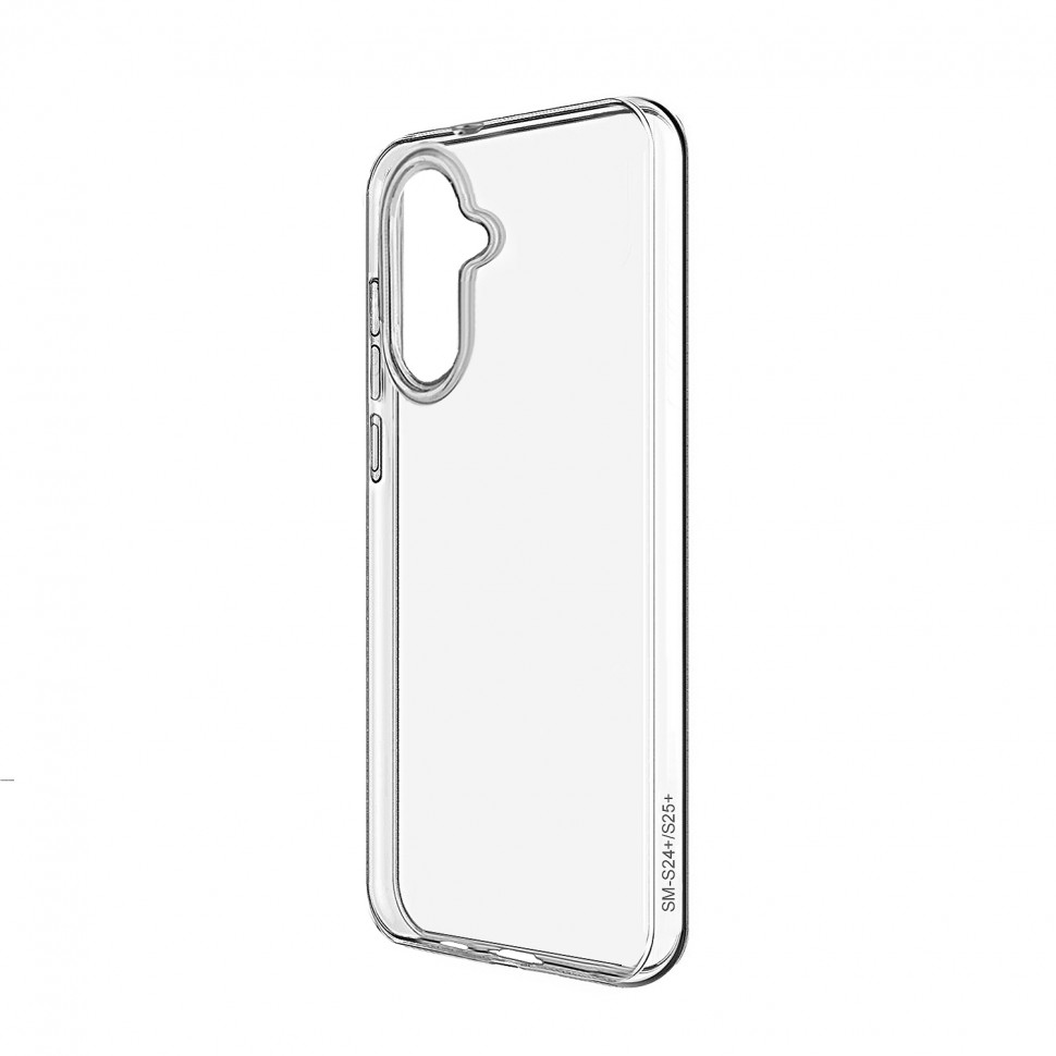 Чехол защитный силиконовый для Samsung Galaxy S25 Plus TPU Clear Card Прозрачный