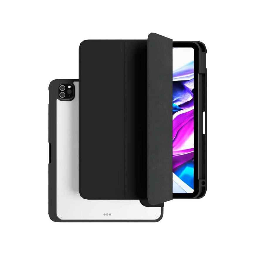 Чехол защитный VLP Split Folio для iPad Pro 11 2024 Черный