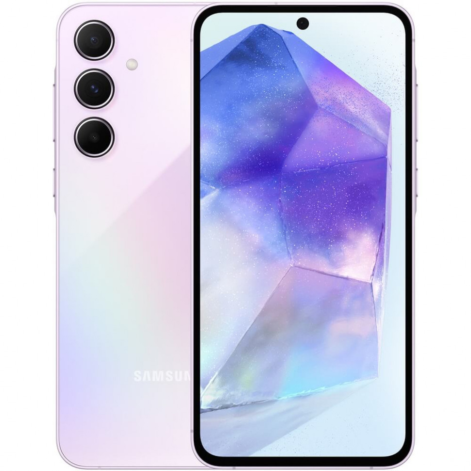 Смартфон Samsung Galaxy A55 5G 8/256GB Лаванда (Awesome Lilac)