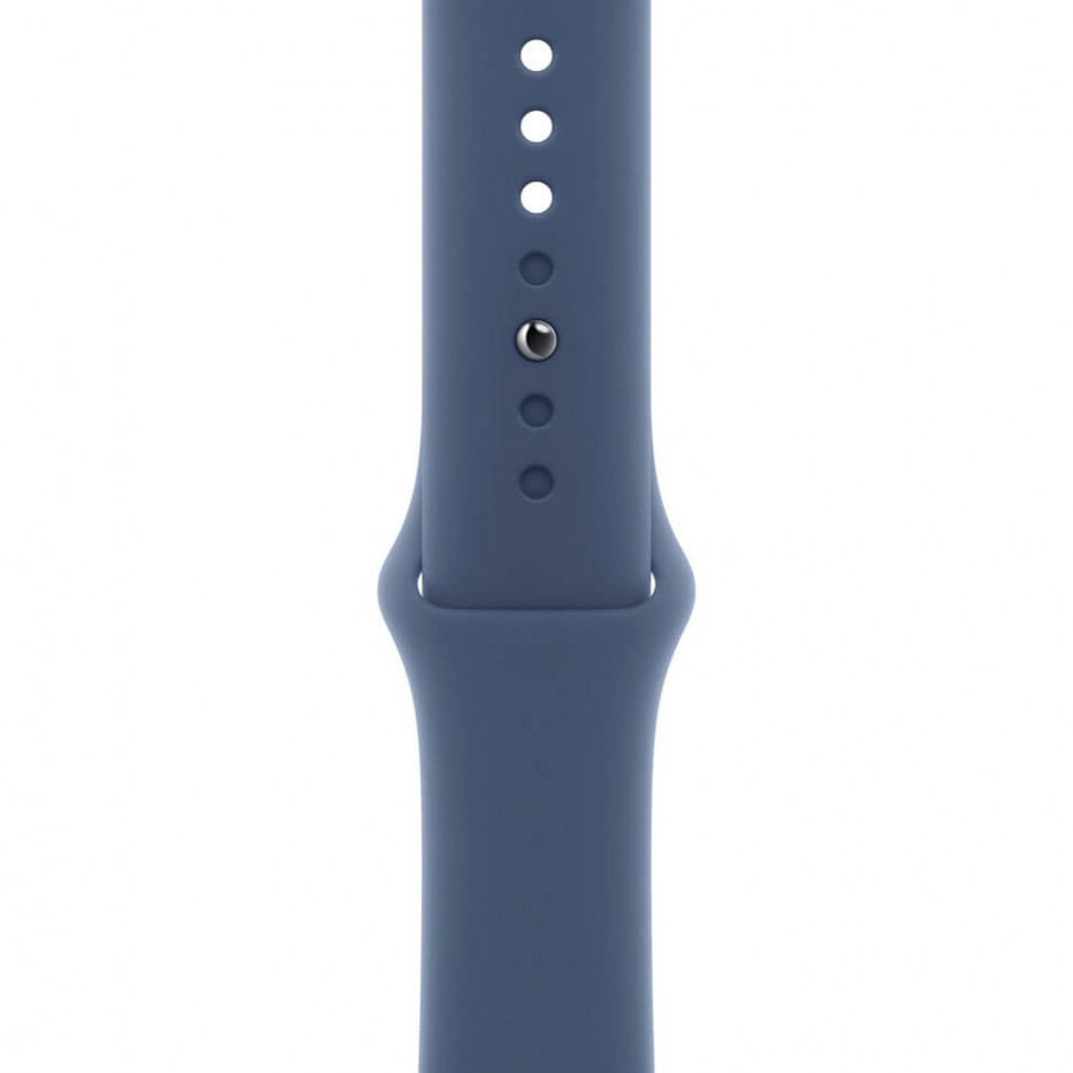 Умные часы Apple Watch Series 10 42mm Silver Aluminum Case with Denim Sport Band (S/M)