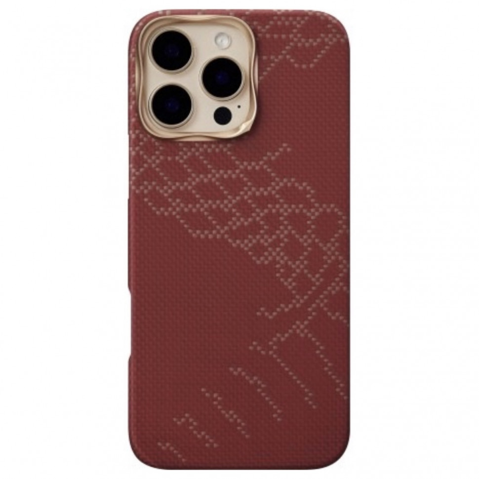 Чехол защитный Tactile Woven Snake Ridge для iPhone 16 Pro Max Sunny
