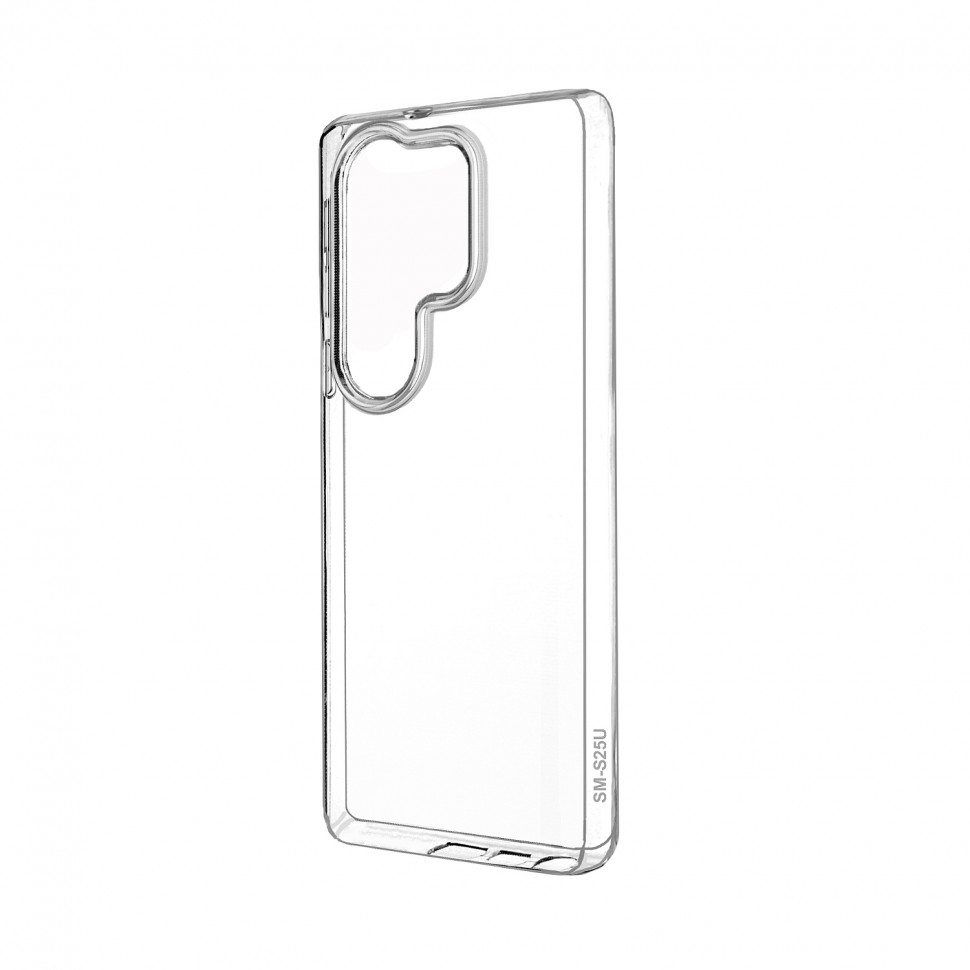 Чехол защитный силиконовый для Samsung Galaxy S25 Ultra TPU Clear Card Прозрачный