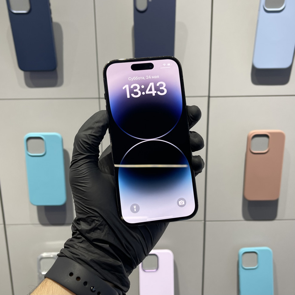 Смартфон Apple iPhone 14 Pro 128GB Черный (Space Black) (Б/У)