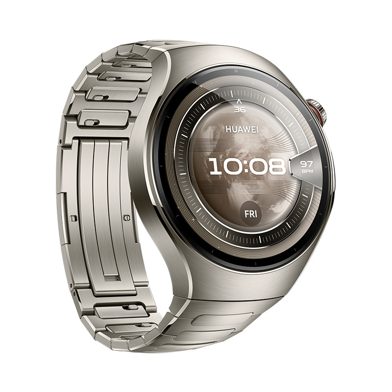 Умные часы HUAWEI Watch 5 46mm Титановый (Titanium)