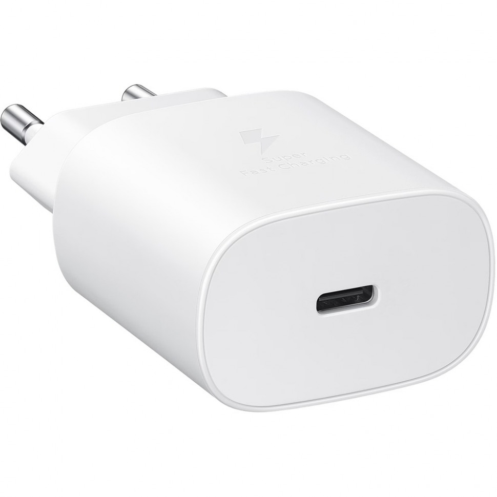 Сетевое зарядное устройство Samsung Super Fast Charging 25W Белый