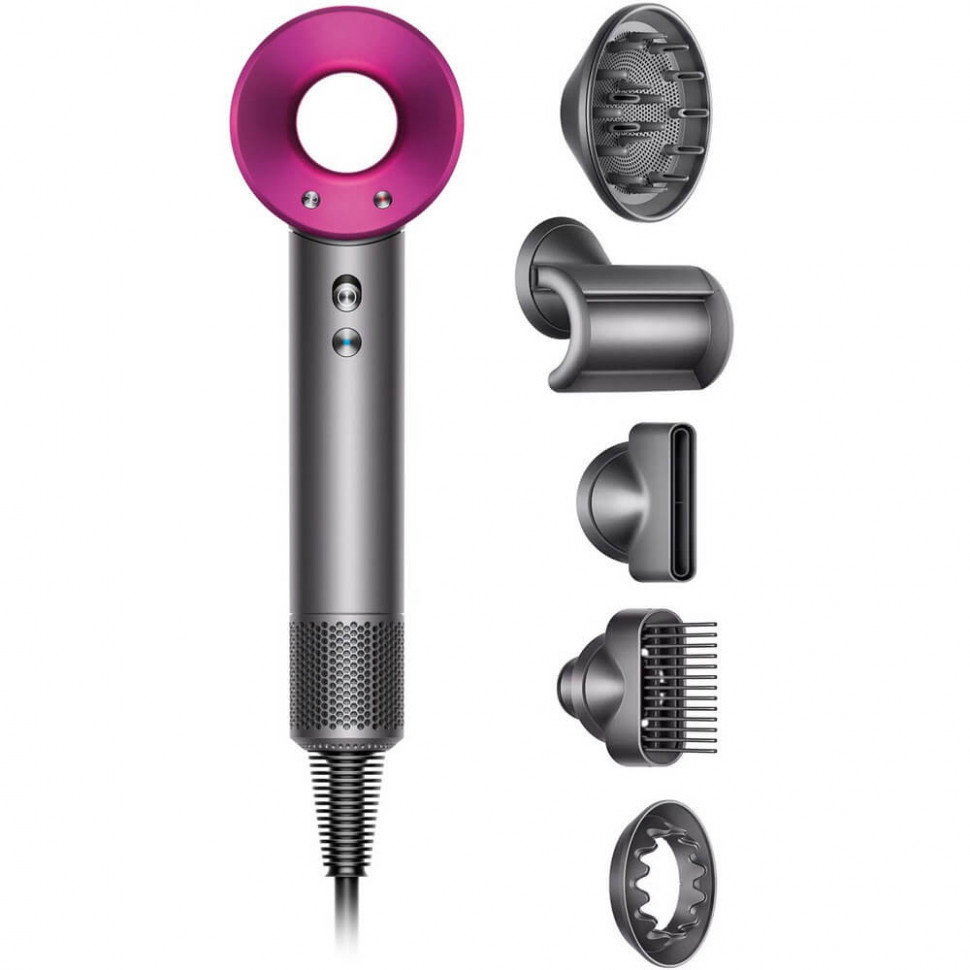 Фен Dyson Supersonic HD07 Nickel/Fuchsia (Европа)