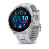 Умные часы Garmin Forerunner 965 Titanium Bezel with Whitestone Case and Whitestone/Powder Gray Silicone Band (010-02809-11)