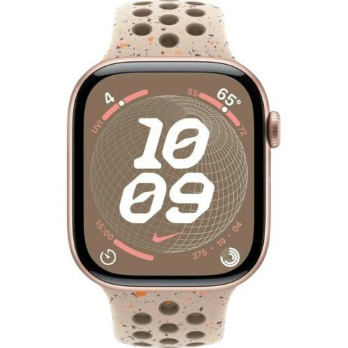Умные часы Apple Watch Series 10 46mm Rose Gold Aluminium Case with Desert Stone Nike Band (M/L)