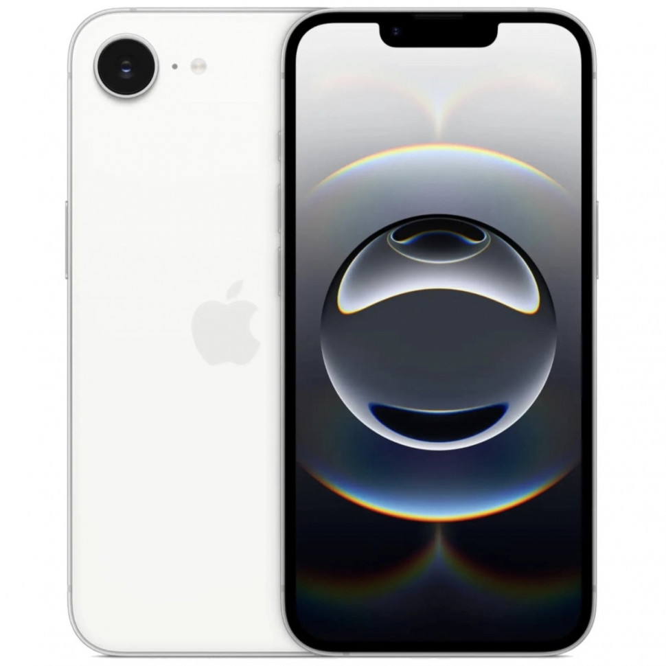 Смартфон Apple iPhone 16e 128GB Белый (White) eSIM