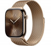 Умные часы Apple Watch Series 10 46mm Gold Titanium Case with Gold Milanese Loop (M/L)