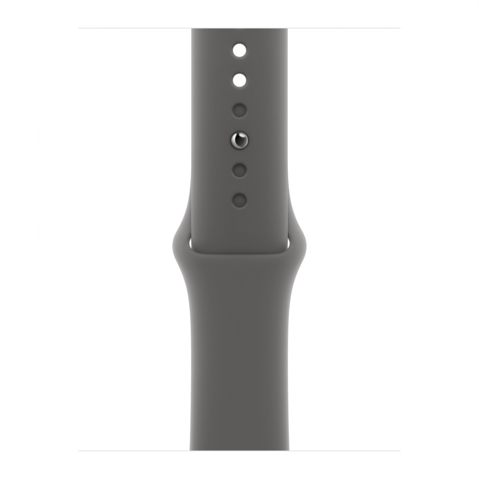 Умные часы Apple Watch Series 11 42mm Natural Titanium Case with Stone Gray Sport Band (S/M)