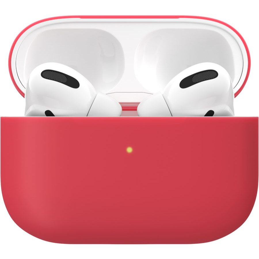Чехол для наушников VLP Soft Touch для AirPods Pro Красный