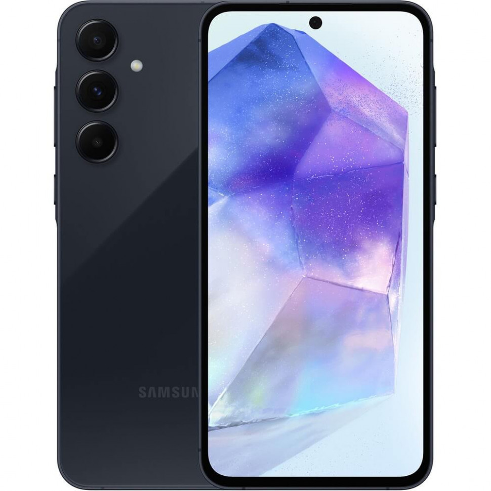 Смартфон Samsung Galaxy A55 5G 8/256GB Черный (Awesome Navy)