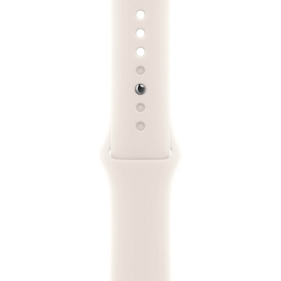 Умные часы Apple Watch Series 10 46mm Silver Aluminum Case with Starlight Sport Band (M/L)