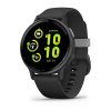 Умные часы Garmin Vivoactive 5 Slate Aluminum Bezel with Black Case and Silicone Band (010-02862-10)