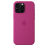 Чехол защитный Apple Silicone Case с MagSafe для iPhone 16 Pro Max Fuchsia