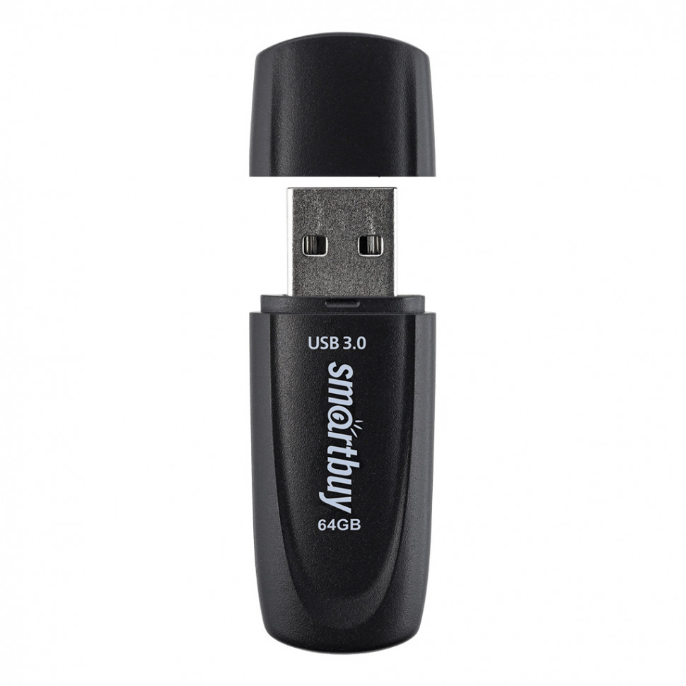 Флеш-накопитель SmartBuy 64GB Scout Black (SB064GB3SCK)
