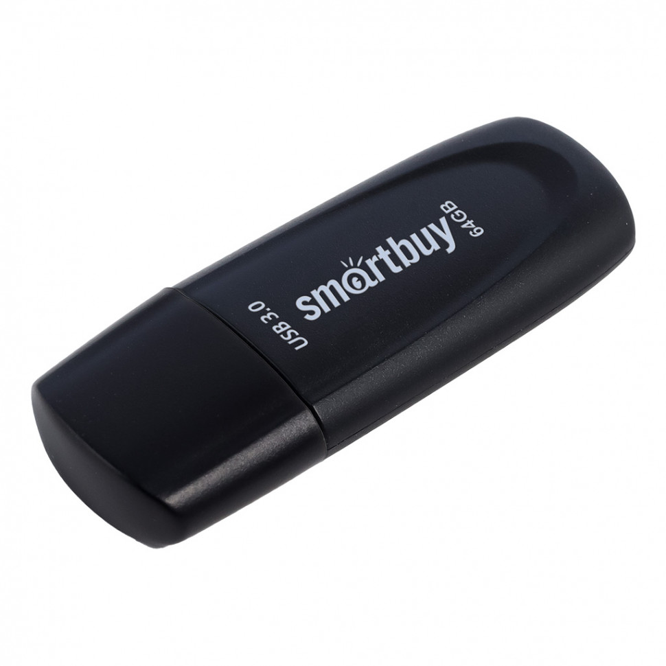 Флеш-накопитель SmartBuy 64GB Scout Black (SB064GB3SCK)