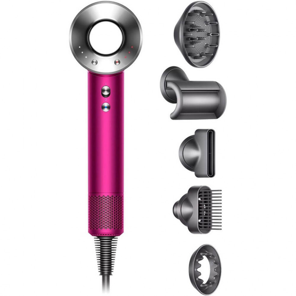 Фен Dyson Supersonic HD07 Fuchsia/Nickel (Вилка CN)