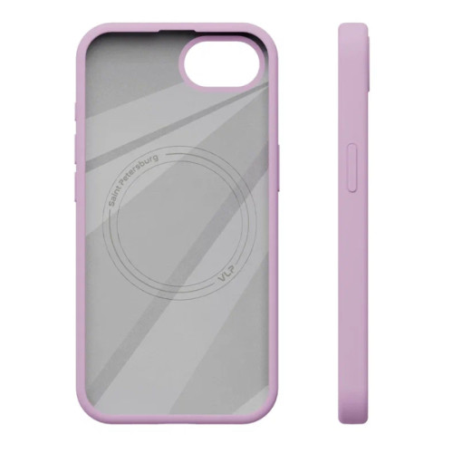 Чехол защитный VLP Aster Case MagSafe для iPhone 16e Лавандовый