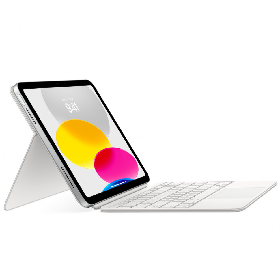 Клавиатура Apple Magic Keyboard Folio для iPad 10.9 и iPad 11 2025 Белый (MQDP3)