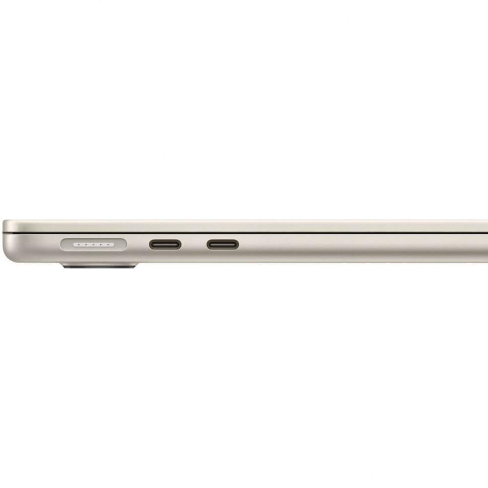 Ноутбук Apple MacBook Air 15 2024 MRYR3 (M3 10-Core GPU, 8/256GB) Сияющая звезда (Starlight)