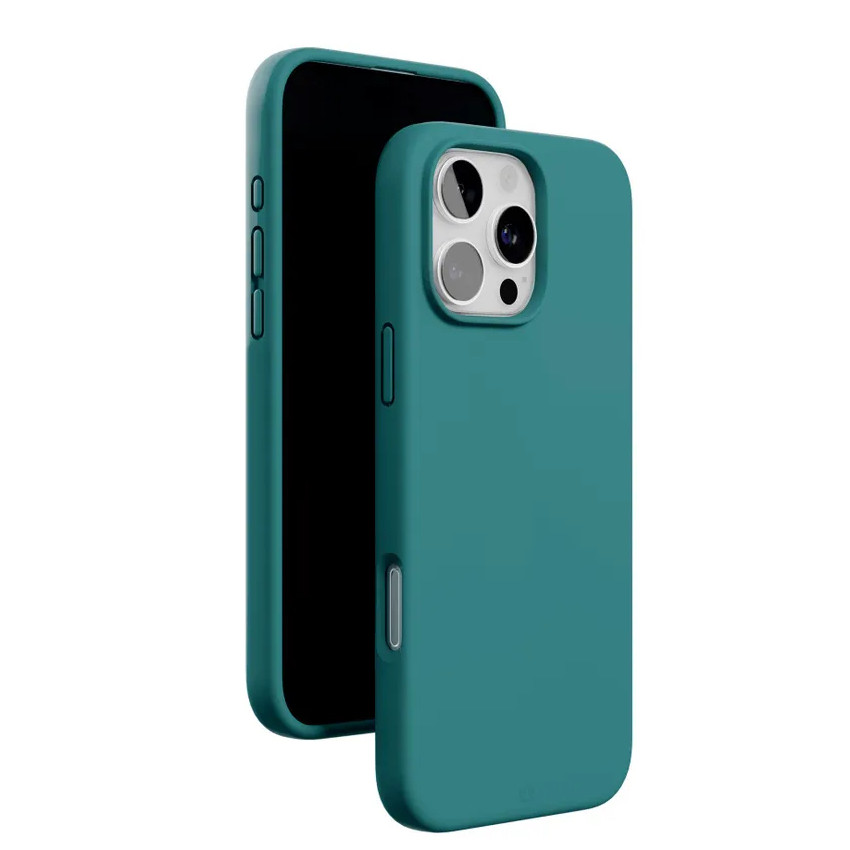 Чехол защитный VLP Aster Case MagSafe для iPhone 16 Pro Зеленый