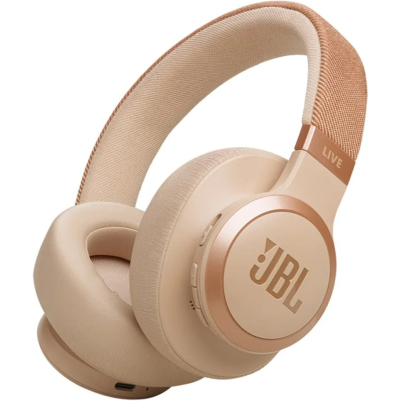Беспроводные наушники JBL Live 770NC Золотой (Gold)