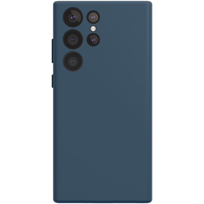 Чехол защитный VLP Silicone Case для Samsung Galaxy S23 Ultra Темно-синий