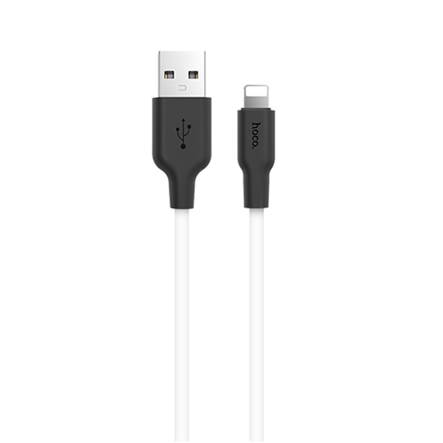 Кабель HOCO X21 USB to Lightning 1m Белый
