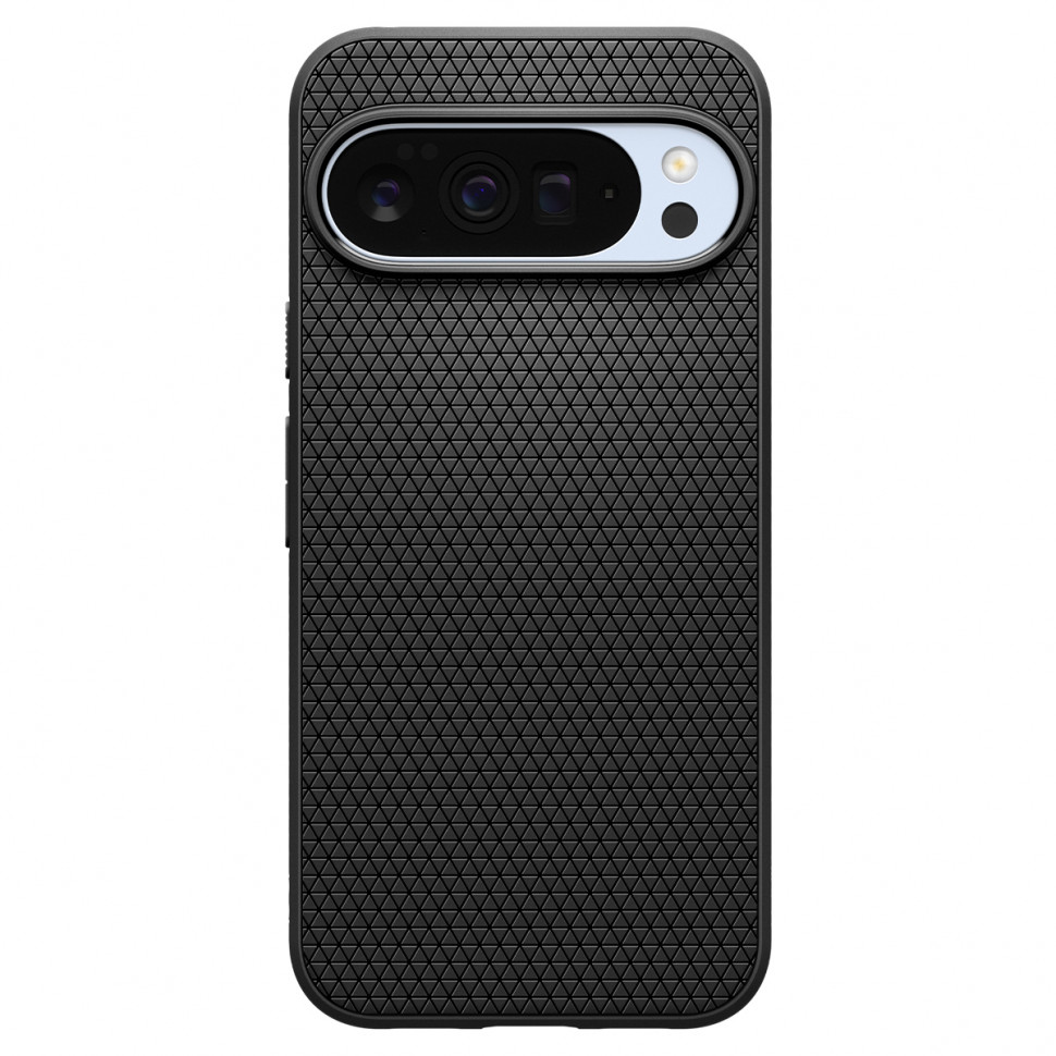 Чехол защитный Spigen Liquid Air для Google Pixel 10/10 Pro Черный (Black)