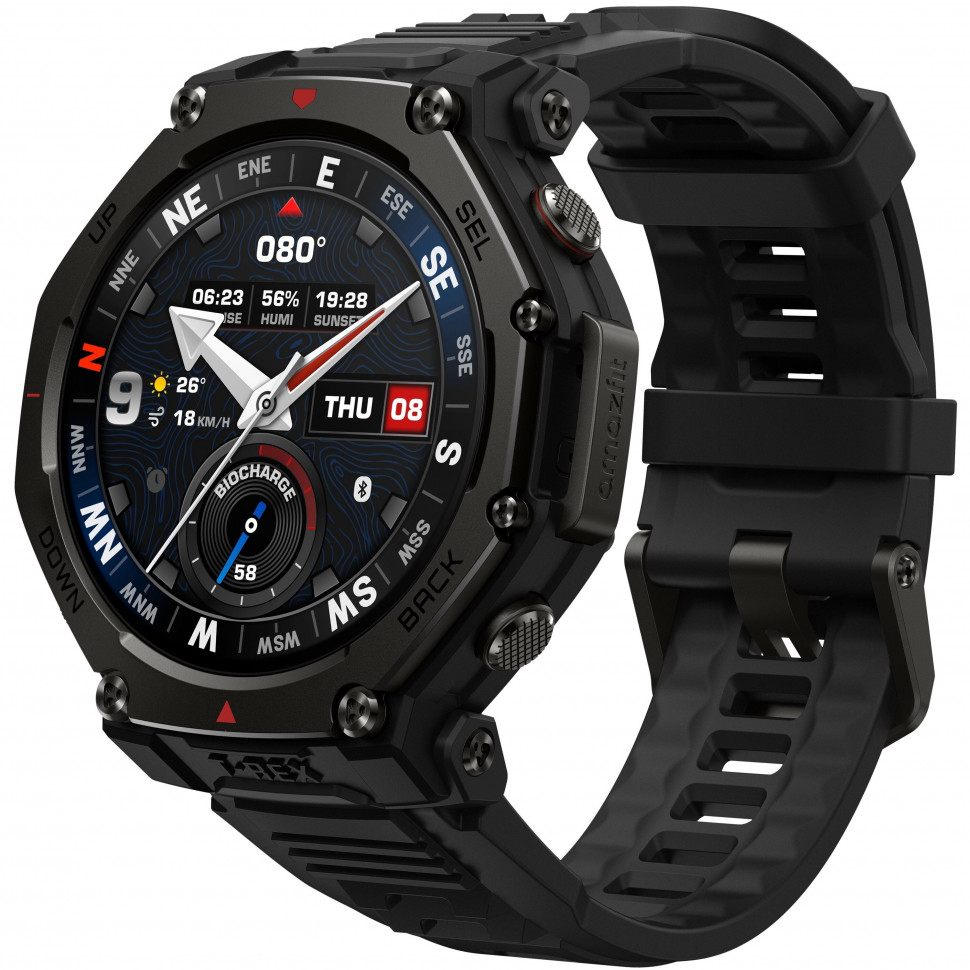 Умные часы Amazfit T-Rex 3 Pro 48mm Черный (Black)
