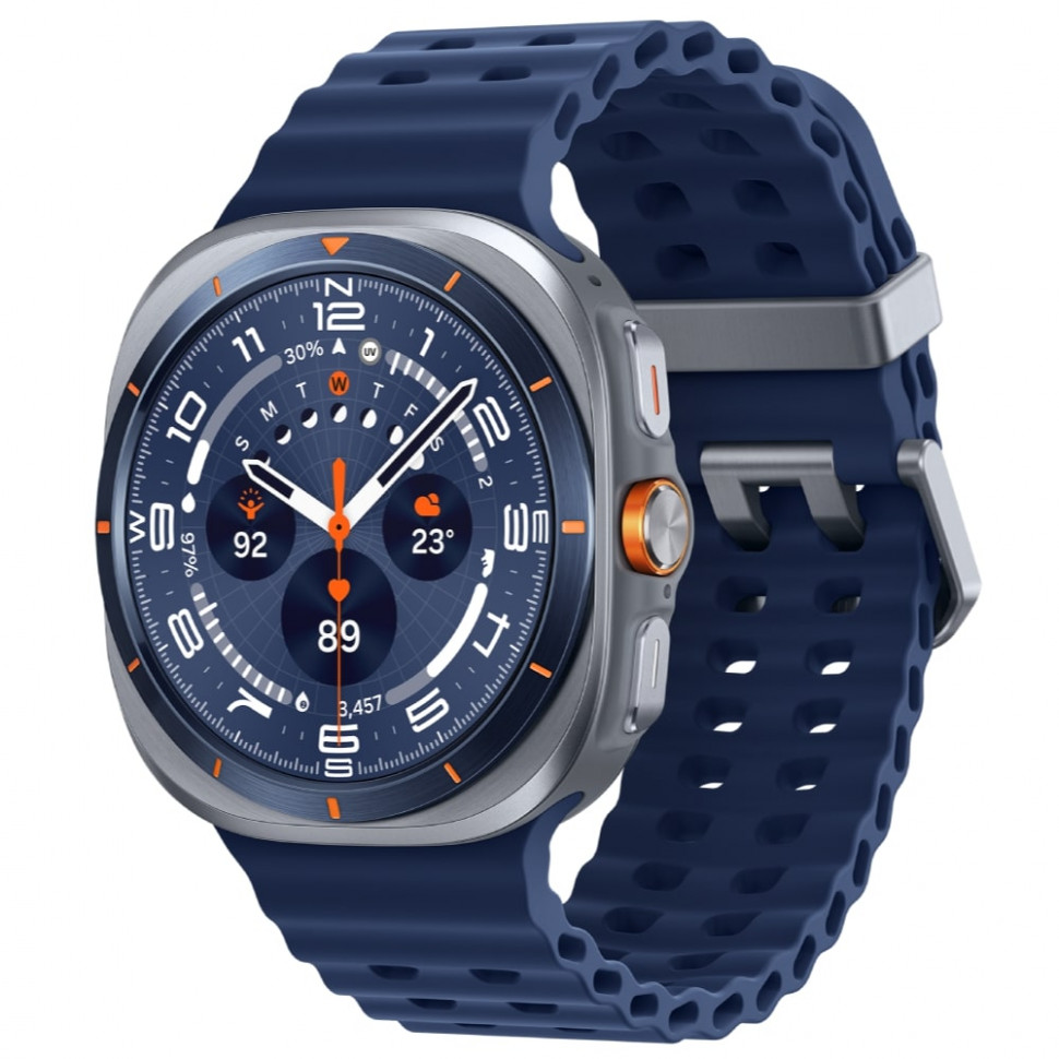 Умные часы Samsung Galaxy Watch Ultra 2025 LTE 47mm Синий (Titanium Blue)