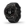 Умные часы Garmin Fenix 7 Pro 47mm SOLAR Sapphire Carbon Gray DLC Titanium with Black Band (010-02777-11)