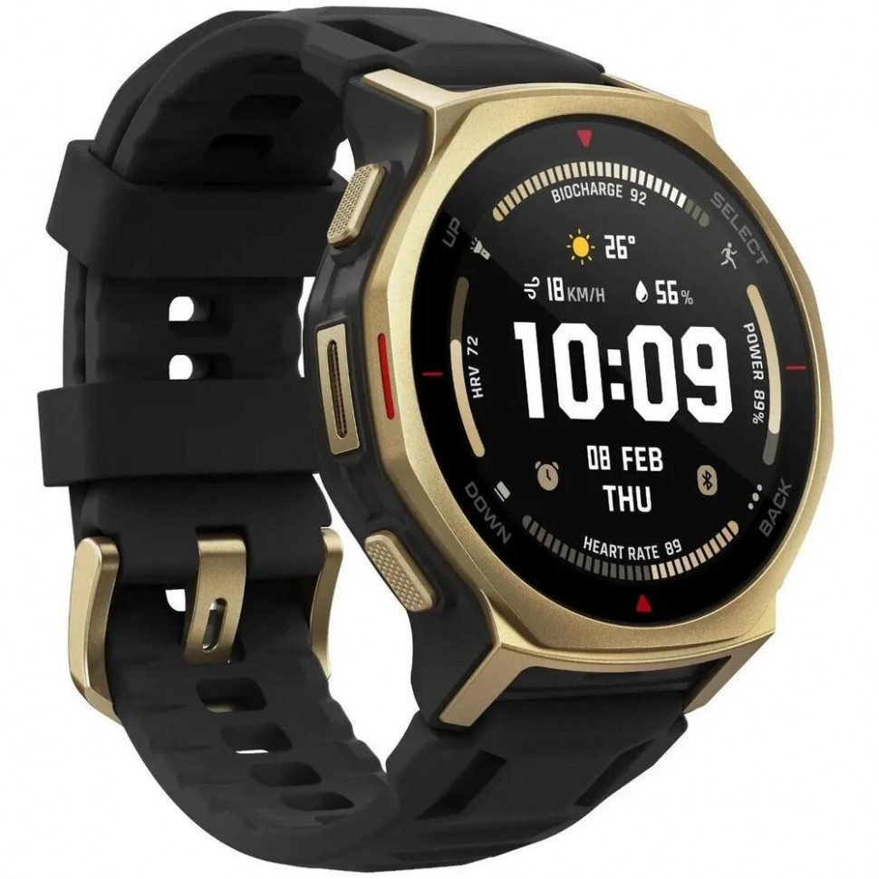 Умные часы Amazfit T-Rex 3 Pro 44mm Золотой (Black Gold)