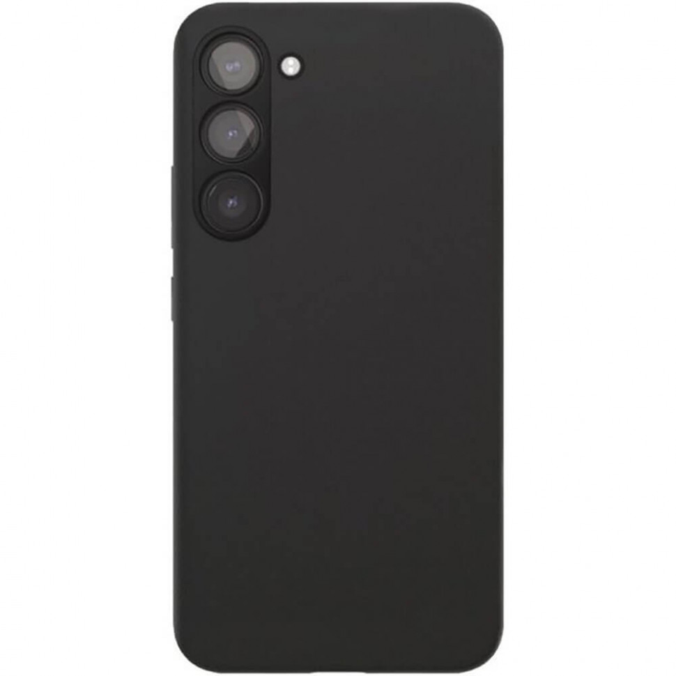 Чехол защитный VLP Ecopelle Case MagSafe для Samsung Galaxy S24+ Черный