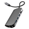 Стыковочная станция VLP Infinity USB-C Hub 8 в 1 Графит