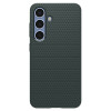 Чехол защитный Spigen Liquid Air для Samsung Galaxy S25 Зеленый (Abyss Green)
